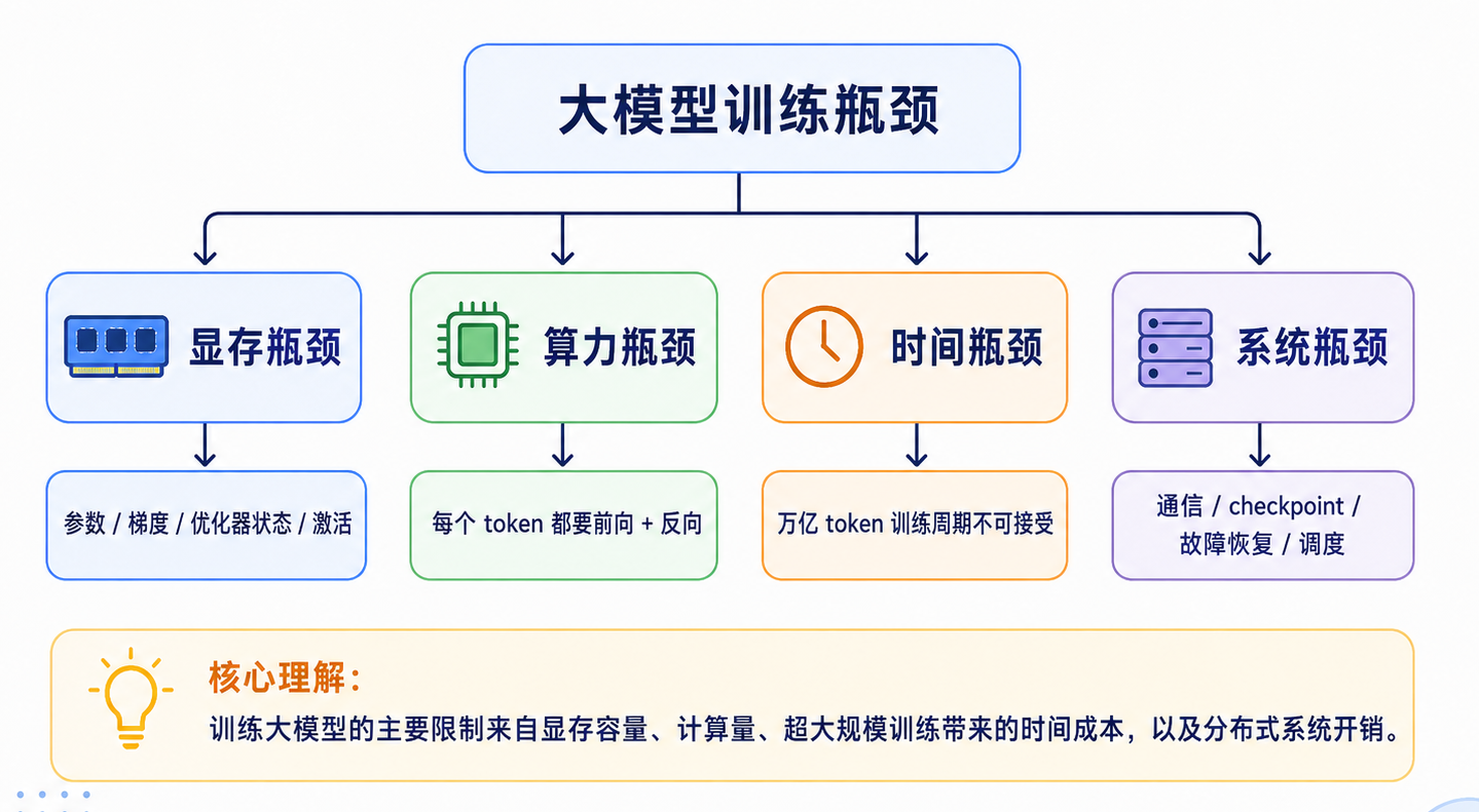 大模型训练瓶颈